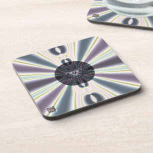 Diamantlichter Getränkeuntersetzer