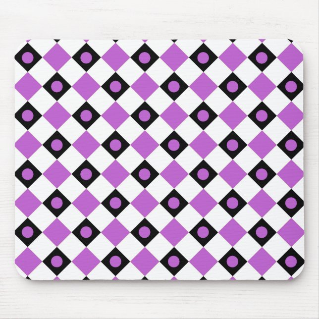 Diamantmuster #91 mousepad (Vorne)