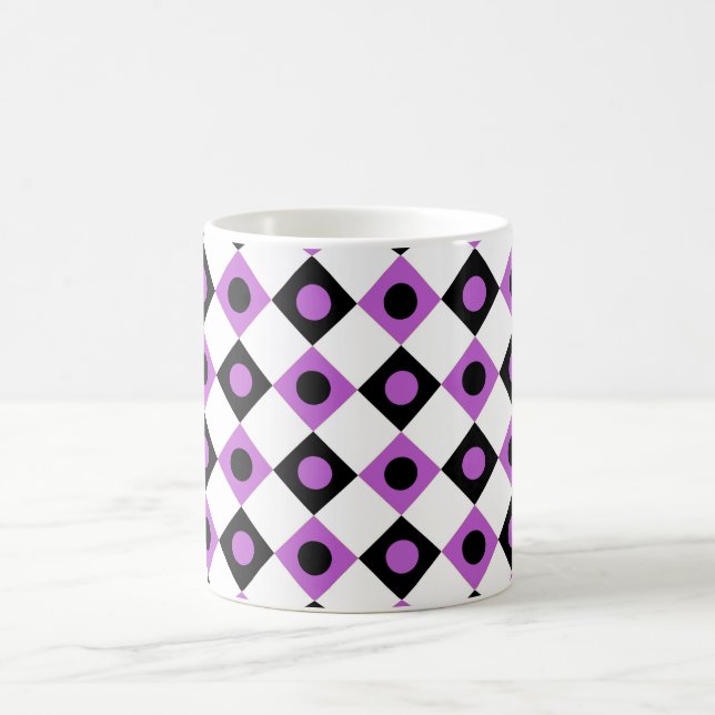 Diamantmuster #92 kaffeetasse (Mittel)