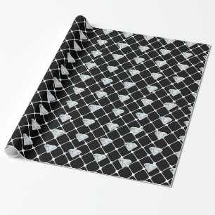 Diamantmuster-Bling-Bling-Designer-Geschenk Geschenkpapier