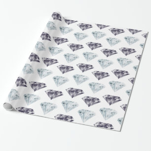 Diamantmuster Bling Bling Luxus Teures Geschenk Geschenkpapier