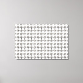 Diamantmuster Leinwanddruck