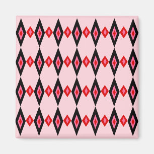 Diamantmuster Magnet