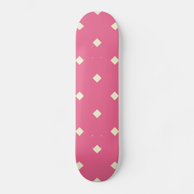 Diamantmuster Skateboard (Vorderseite)