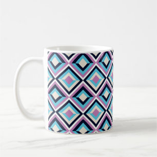 Diamantmuster-Tasse Kaffeetasse