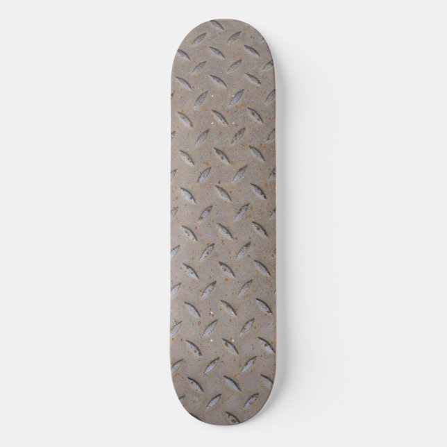 Diamantplatte 2 Skateboard (Vorderseite)