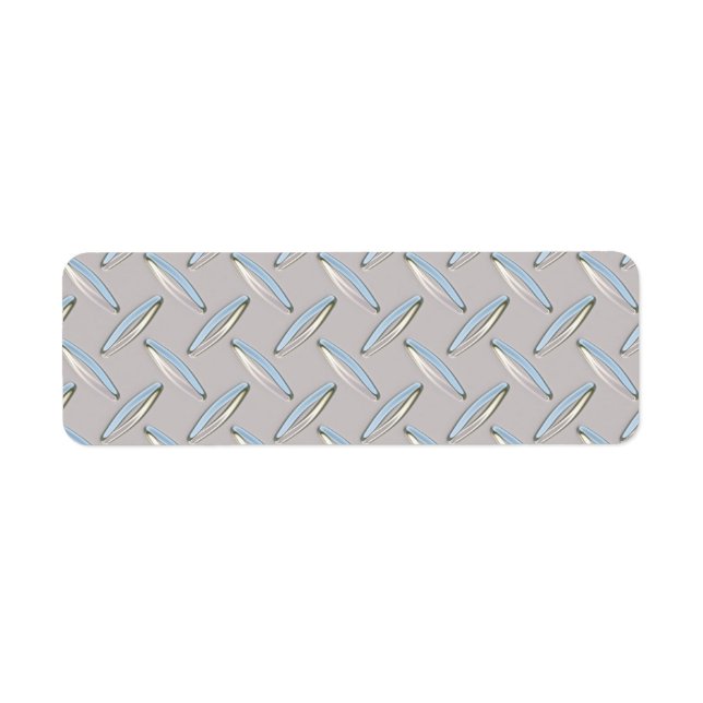 Diamantplatte Metallic (Vorne)