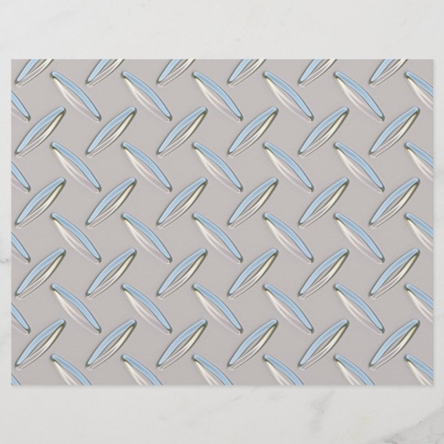 Diamantplatte Metallic (Vorderseite)