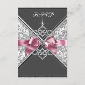 Diamants Blancs Rose Noir RSVP