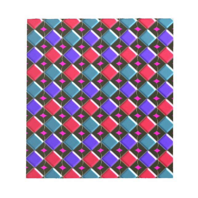 Diamants brillants que vous créez Bloc-notes (Devant)