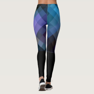 Diamants des Leggings de couleur