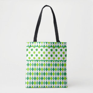 Diamants Et Sac fourre-tout Tout-Sur-Imprimé Shamr