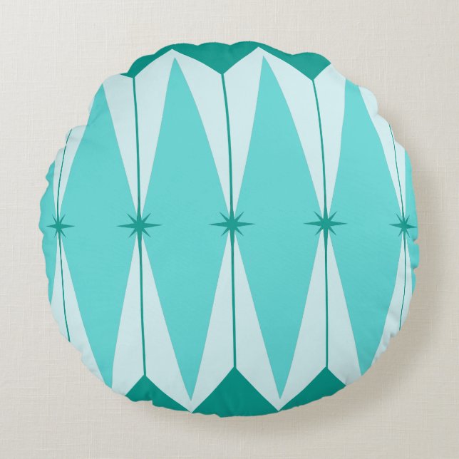 Diamants géométriques et Coussin circulaire (Devant)