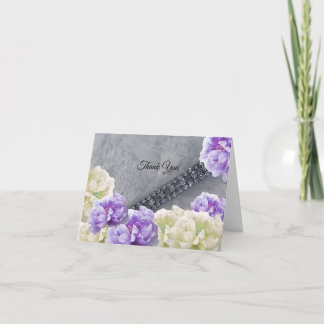 Diamants parmi les pivoines Merci (Devant)