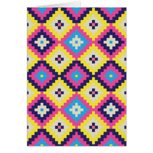 Diamants tribaux modernes de Pixellated