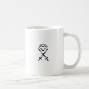 Diamantschnitt Kaffeetasse