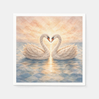 Diamantsonnenuntergang Serviette
