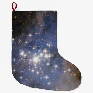 Diamantsterne im Carina-Nebel Hubble-Weltraumteles Großer Weihnachtsstrumpf