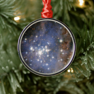 Diamantsterne im Carinanebel Hubble-Weltraumtelesk Ornament Aus Metall