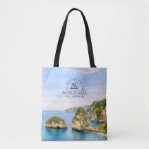 Diamantstrand Bali Aquarell Türkisblaues Meer