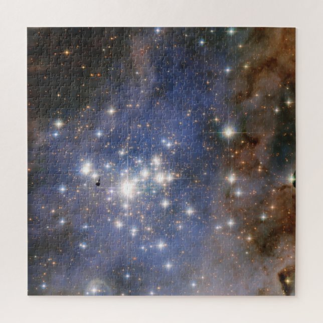 Diamantstränge in Carina Nebula Hubble Space (Vertikal)