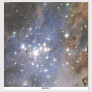 Diamantstränge in Carina Nebula Hubble Space Aufkleber