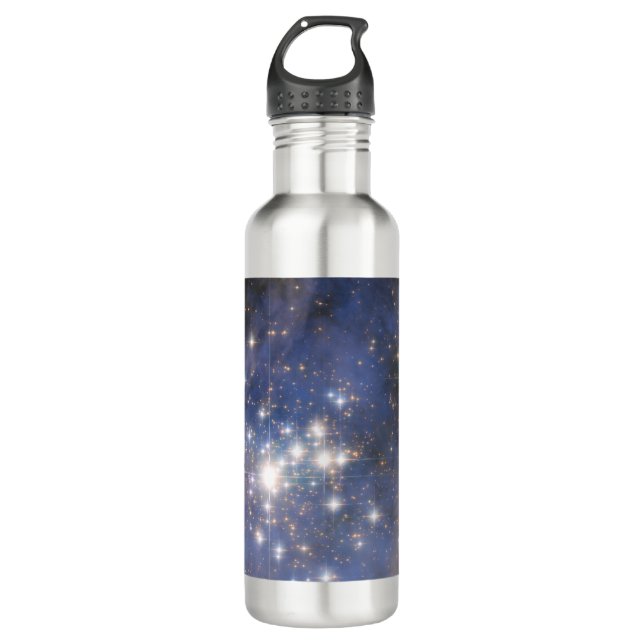 Diamantstränge in Carina Nebula Hubble Space Edelstahlflasche (Vorderseite)