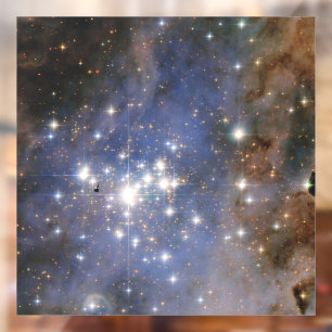 Diamantstränge in Carina Nebula Hubble Space Fensteraufkleber