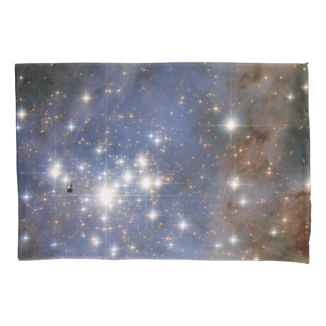 Diamantstränge in Carina Nebula Hubble Space Kissenbezug (Vorderseite-Links)