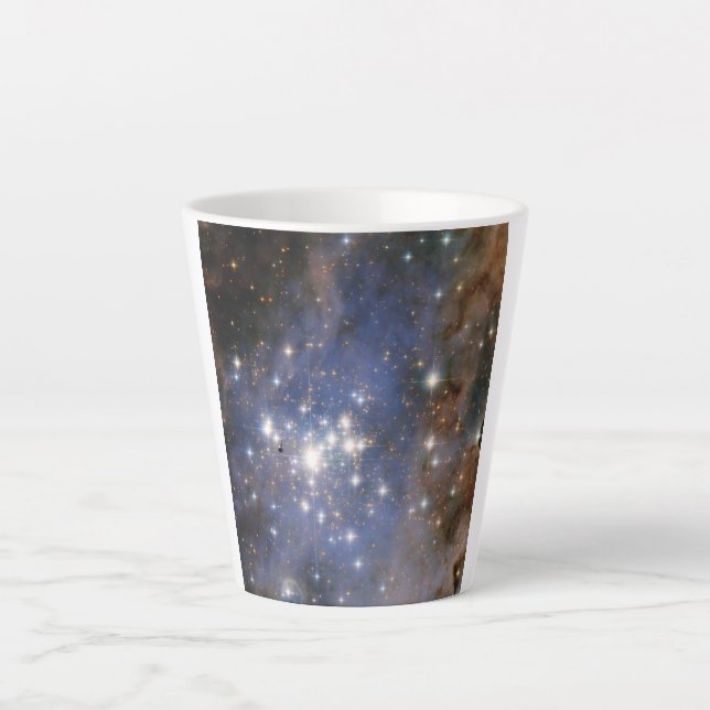 Diamantstränge in Carina Nebula Hubble Space Milchtasse (Vorderseite)