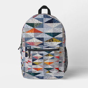 Diamond Abstrakt Bedruckter Rucksack