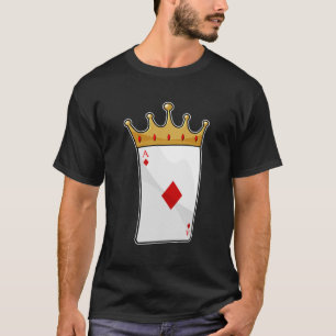 Diamond Ace mit King Crown T-Shirt