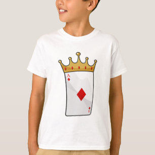 Diamond Ace mit King Crown T-Shirt