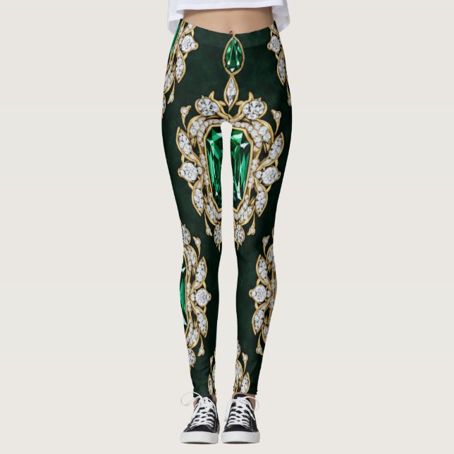 Diamond And Emerald Leggings (Vorderseite)