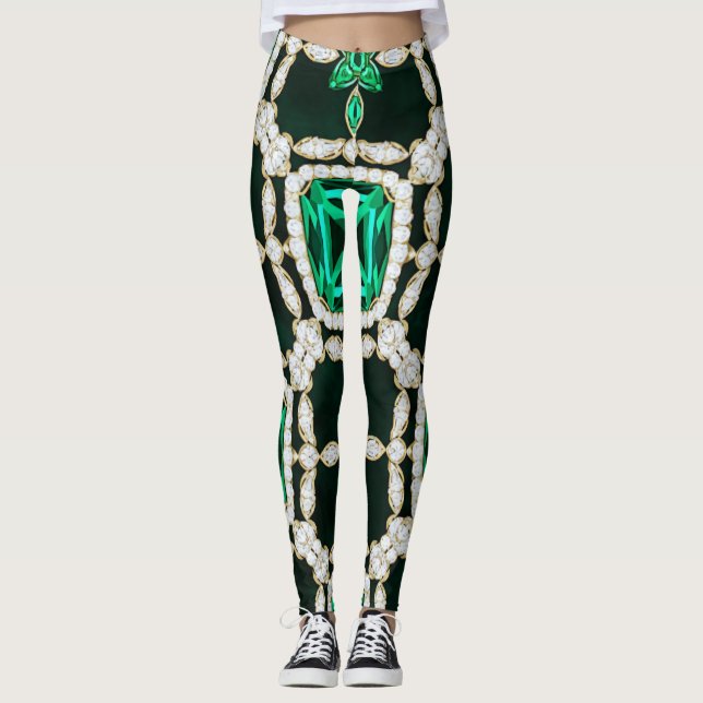 Diamond And Emerald Leggings 2 (Devant)