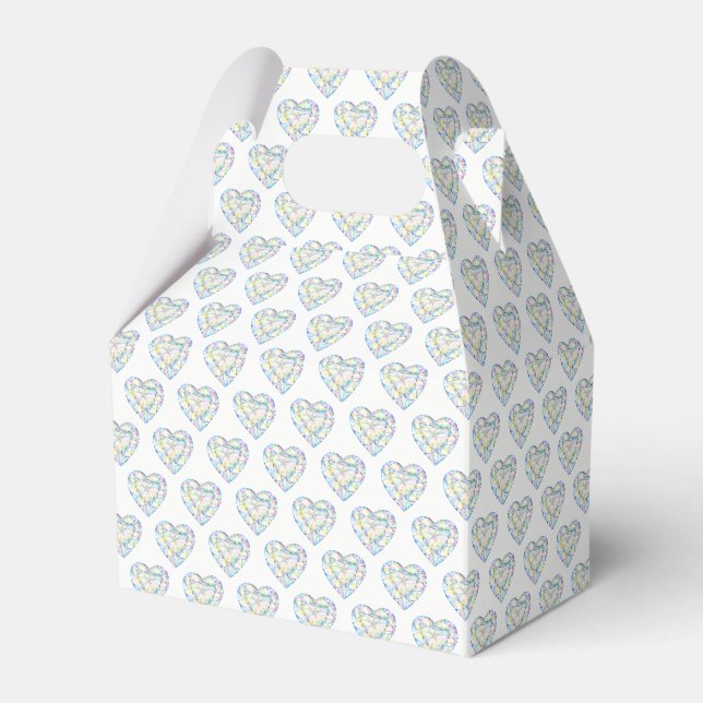 Diamond Aquarell farbige Geschenkboxen Geschenkschachtel (Vorderseite)