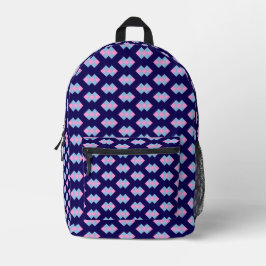 Diamond Blue Bedruckter Rucksack