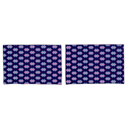 Diamond Blue Pillowcase Kissenbezug