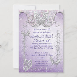 Diamond-Butterfly-Party Einladungen