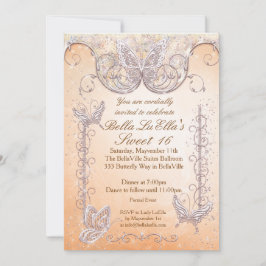 Diamond-Butterfly-Party Einladungen