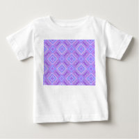Diamond Check Patchwork - Lila Blau 1