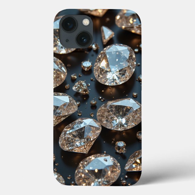 Diamond coque iphone a l'air d'un vrai diamant lux (Verso)