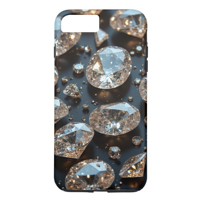 Diamond coque iphone a l'air d'un vrai diamant lux (Dos)