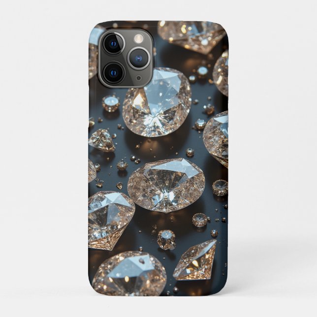 Diamond coque iphone a l'air d'un vrai diamant lux (Dos)