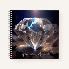 Diamond Cut Hyper Realistisch Personalisiert Notizbuch