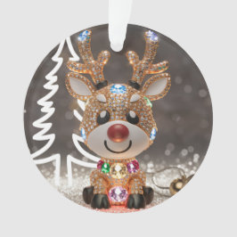 Diamond Dazzling Rudolf: Ein 3D-Weihnachtsspiel Ornament