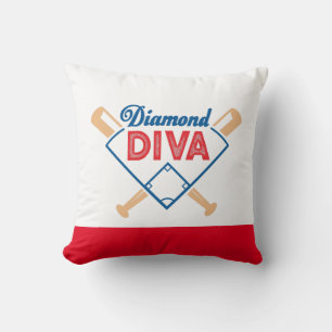 Diamond Diva Throw Kissen