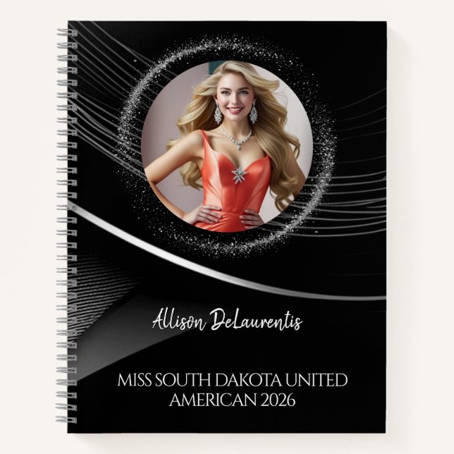 Diamond Dust Ultimate Pageant Checklist Notebook Notizbuch (Vorderseite)