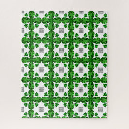Diamond & Emerald Gemstone Art, grün
