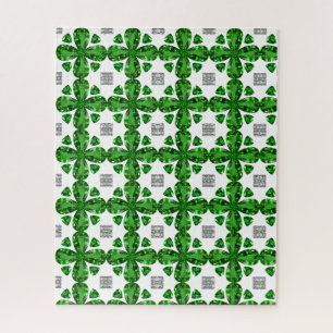 Diamond & Emerald Gemstone Art, grün